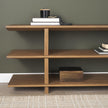 Mercana Boden Wood Console Table w/ Open Shelves