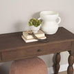 Mercana Angeline Spool Turned 2 Drawers Console Table