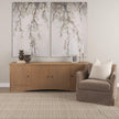 Mercana Ellington Slipcovered Slope Arm Accent Chair