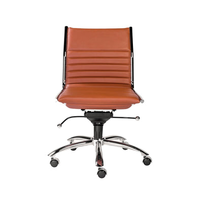 Euro Style Dirk Low Back Office Chair w/o Armrests