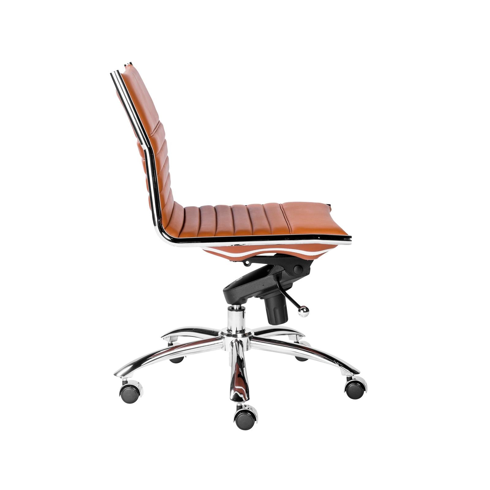 Euro Style Dirk Low Back Office Chair w/o Armrests