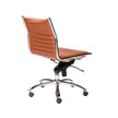 Euro Style Dirk Low Back Office Chair w/o Armrests