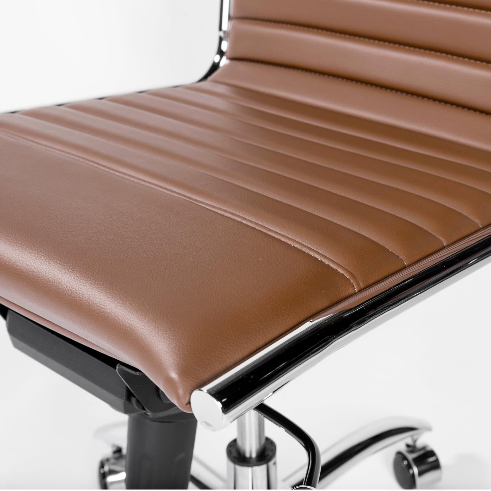 Euro Style Dirk Low Back Office Chair w/o Armrests
