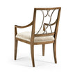 Jonathan Charles Osborne Shield Back Arm Chair - Set of 2
