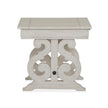 Magnussen Home Bronwyn Alabaster Rectangular End Table