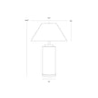 Sunpan Cilla Table Lamp