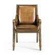 Jonathan Charles Echo Canyon Leather Arm Chair