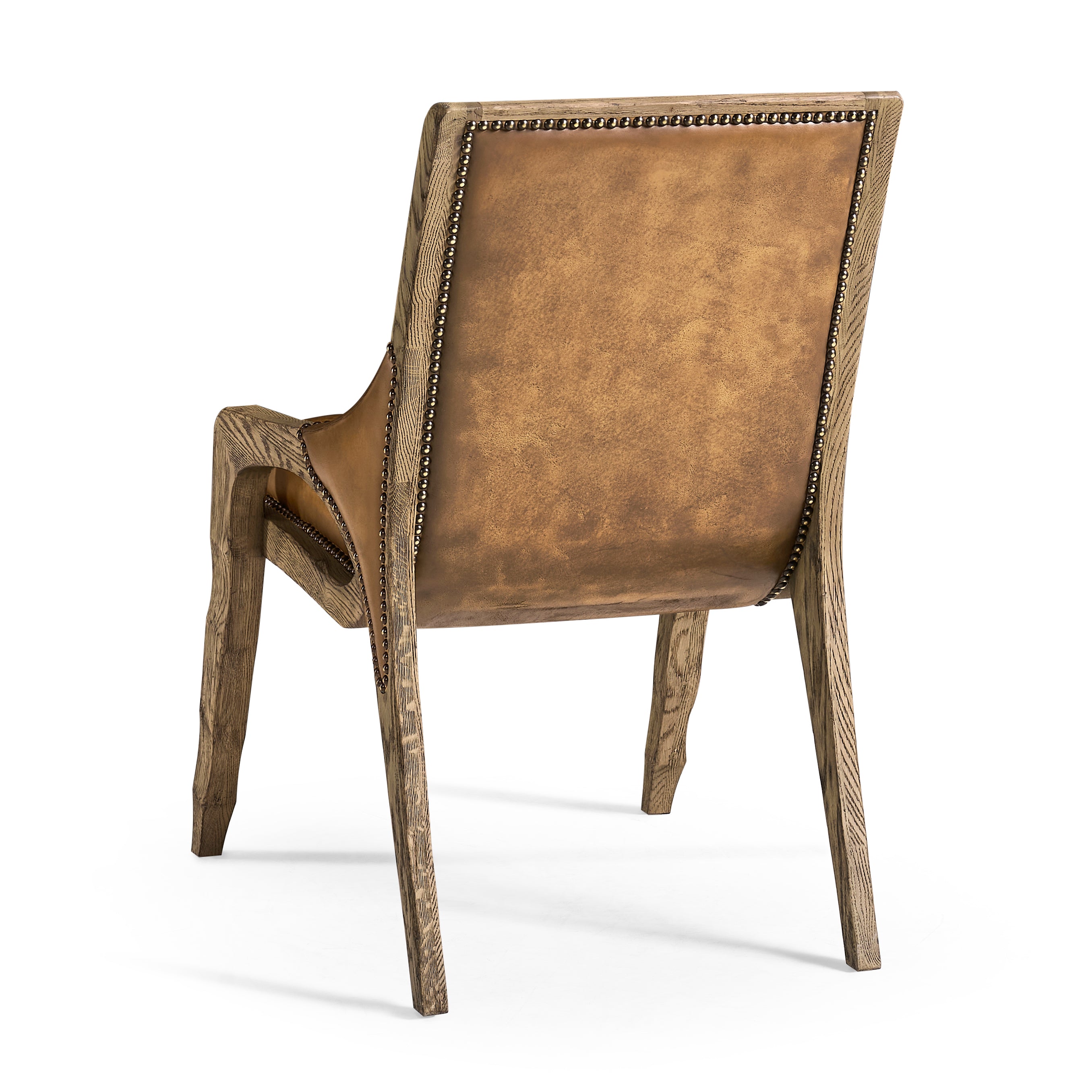 Jonathan Charles Echo Canyon Leather Side Chair