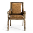 Jonathan Charles Echo Canyon Leather Arm Chair