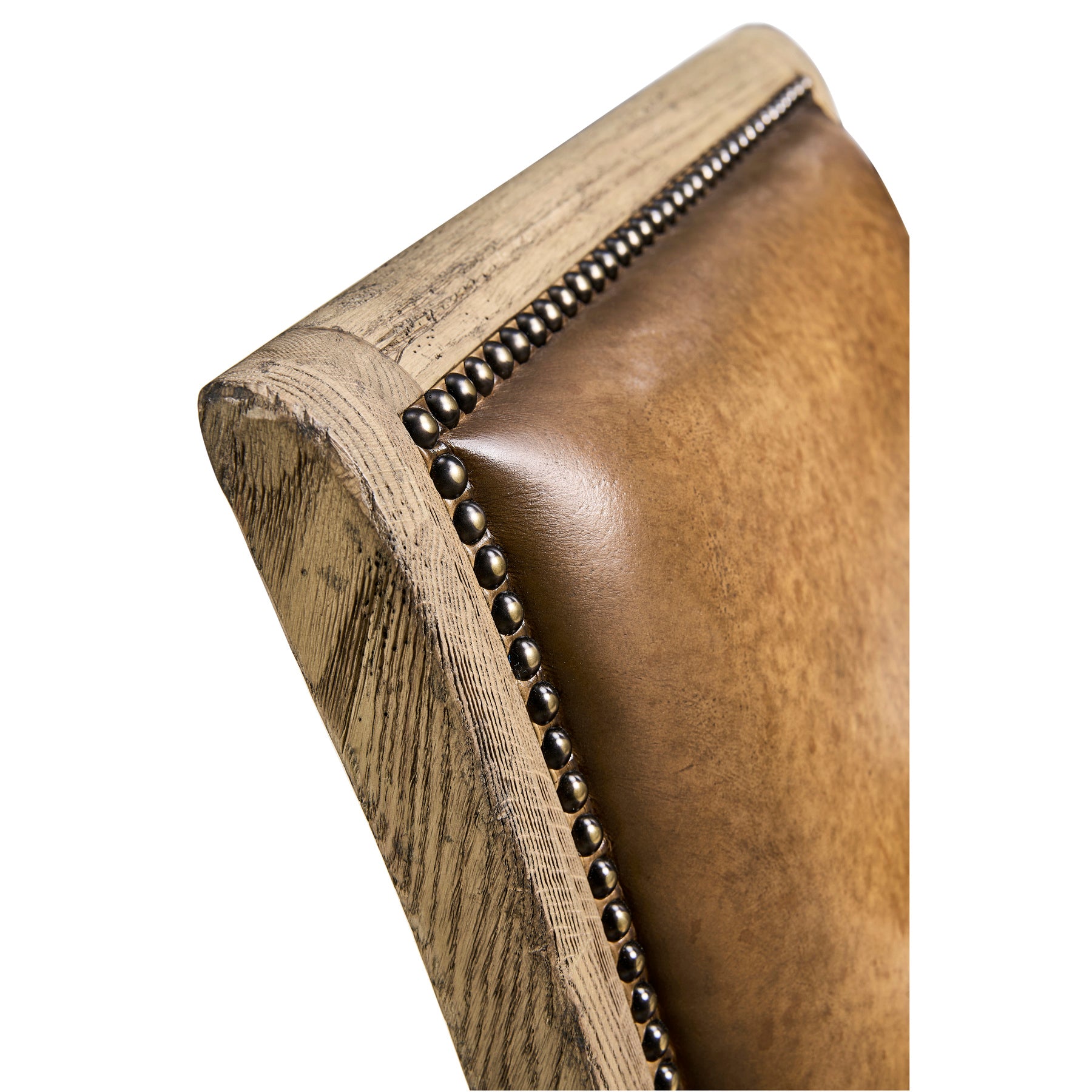 Jonathan Charles Echo Canyon Leather & Hide Arm Chair