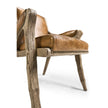 Jonathan Charles Echo Canyon Leather Arm Chair