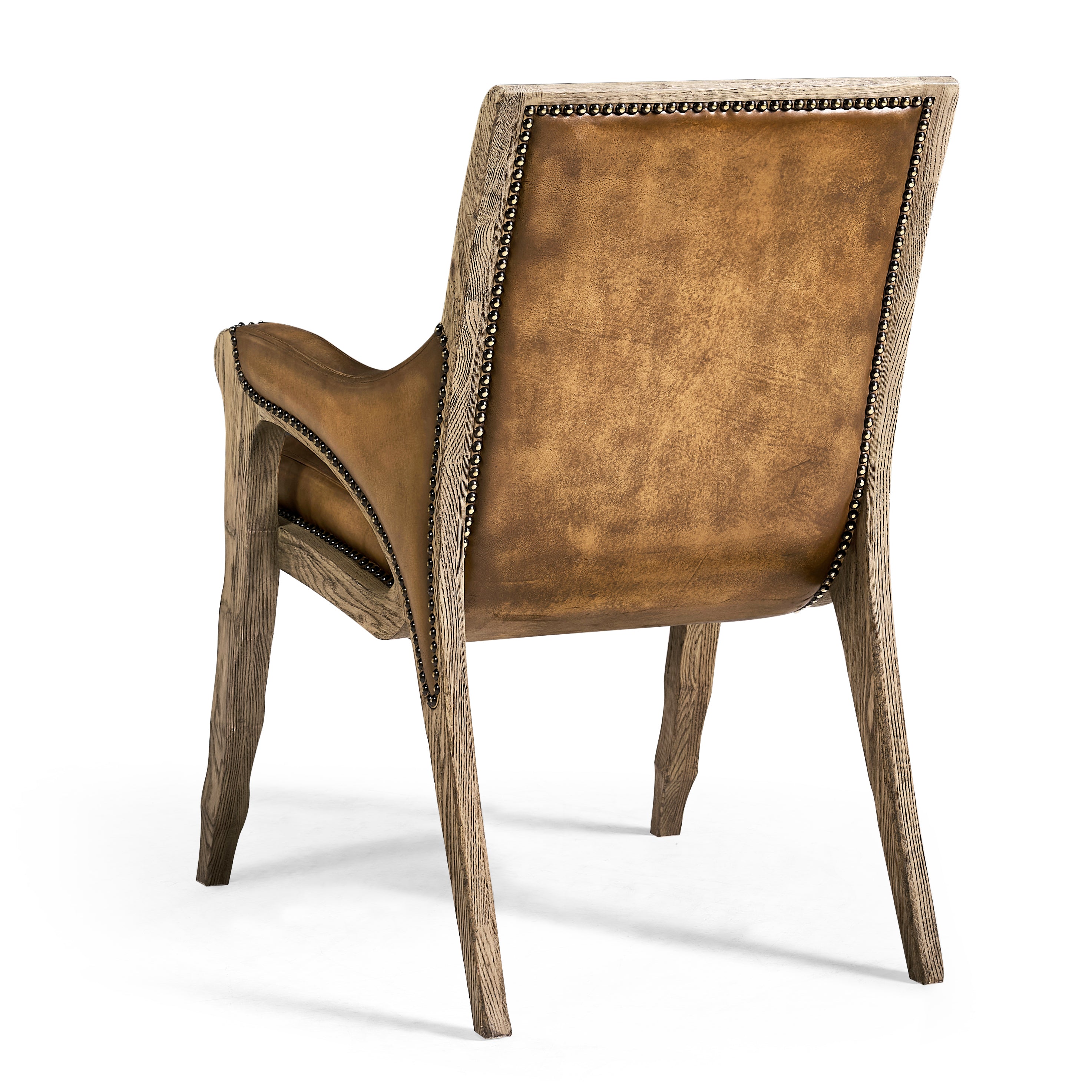 Jonathan Charles Echo Canyon Leather Arm Chair