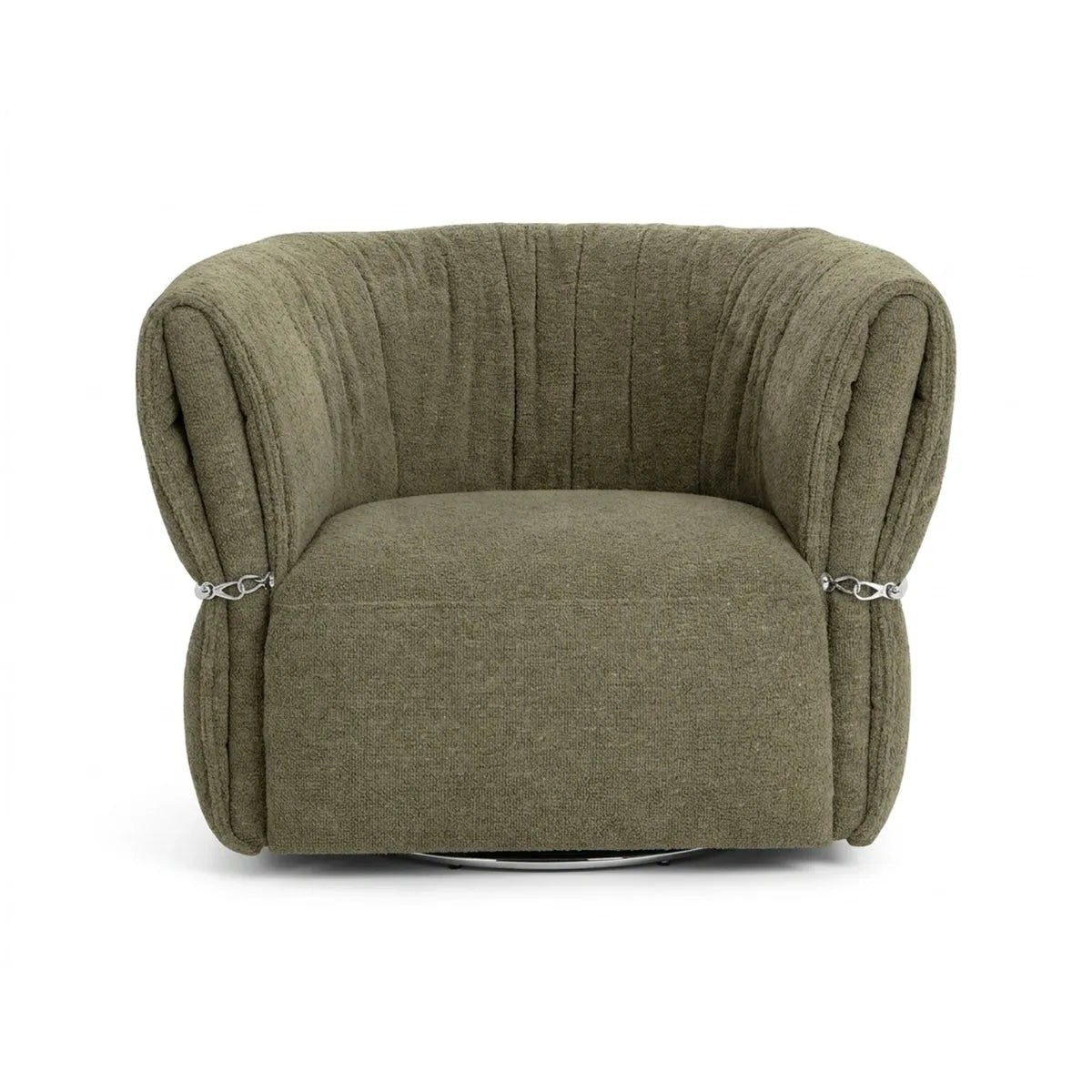 Sunpan Davisville Swivel Armchair