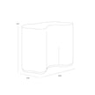 Sunpan Boise Side Table
