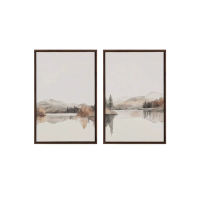 Sunpan Silent Lake Brown Floater Frame