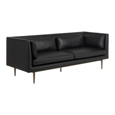 Sunpan Batavia Black Sofa