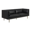 Sunpan Batavia Black Sofa