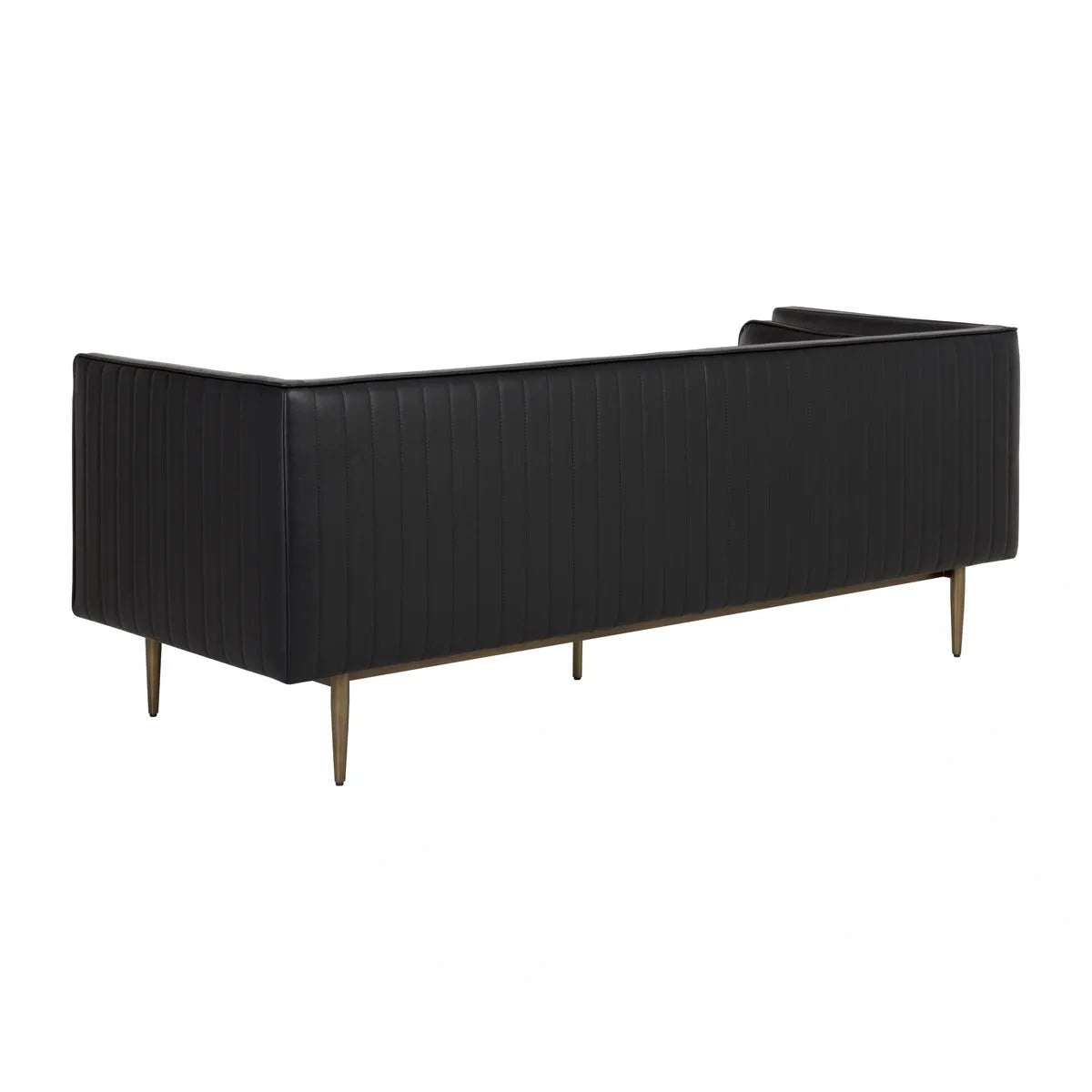 Sunpan Batavia Black Sofa