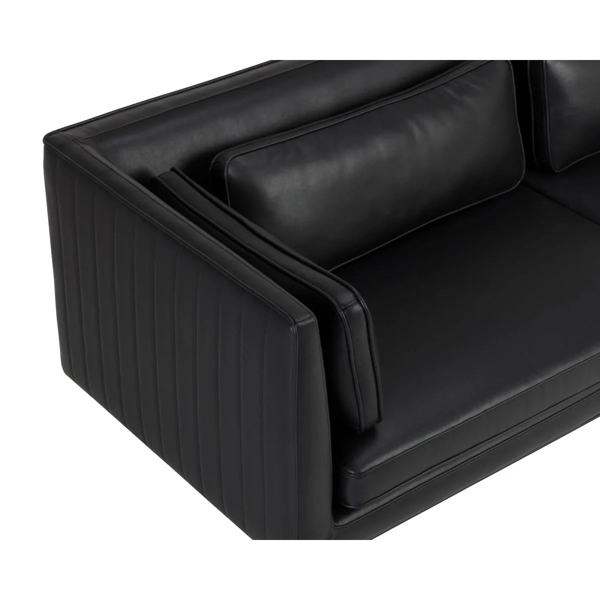Sunpan Batavia Black Sofa