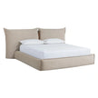 Sunpan Amoris Cream King Bed