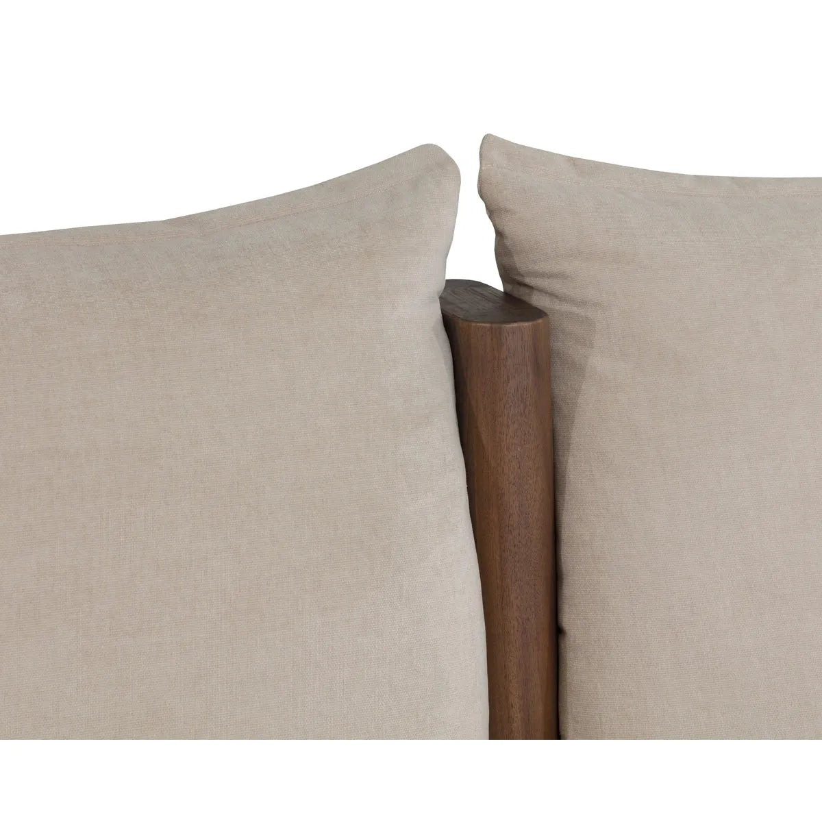 Sunpan Amoris Cream King Bed