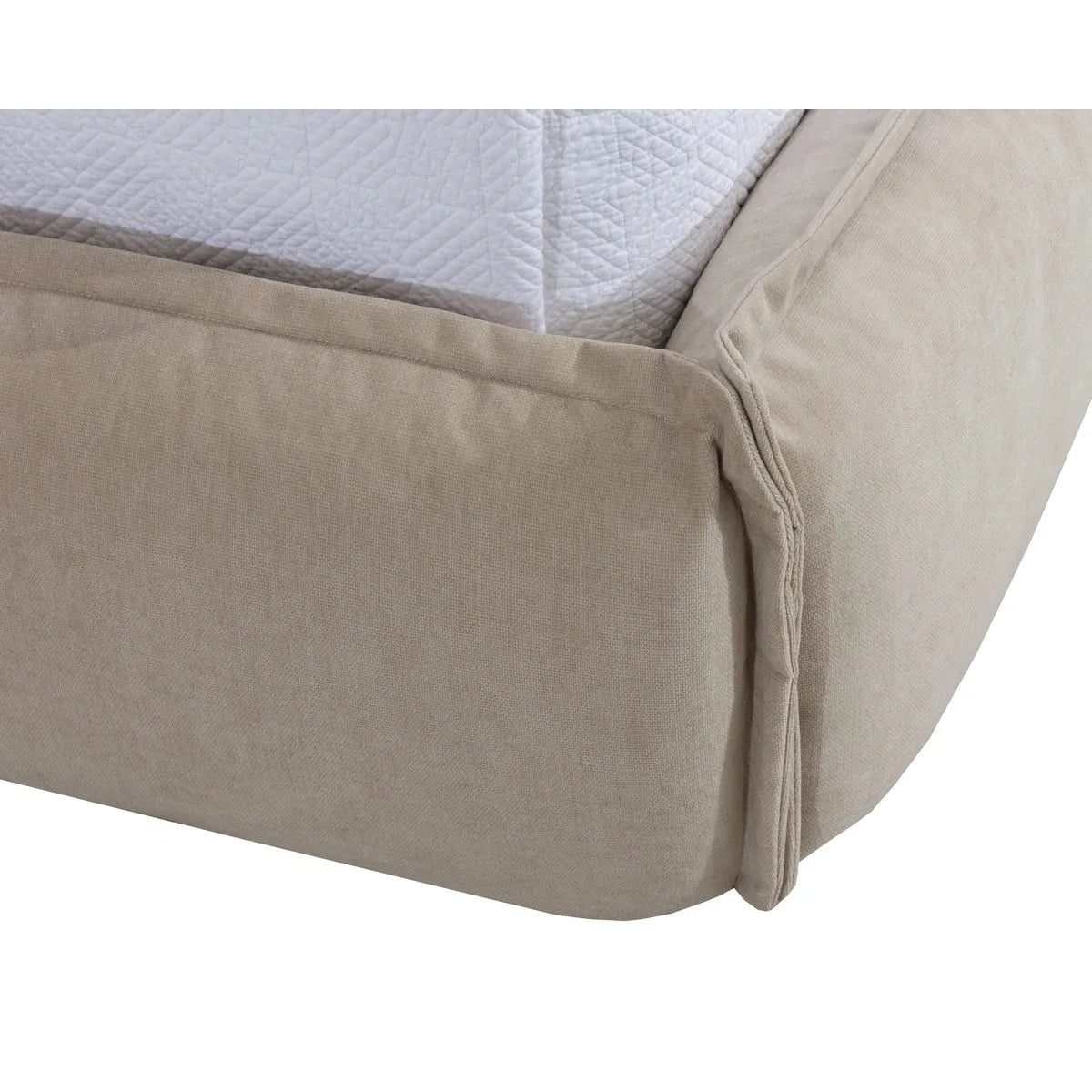 Sunpan Amoris Cream King Bed
