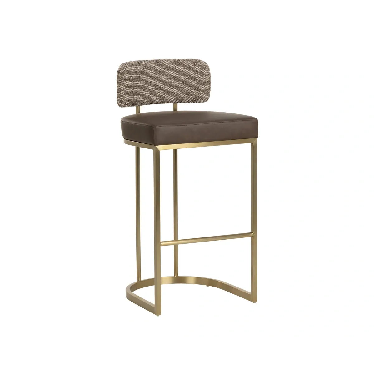 Sunpan Larissa Barstool, Eglinton Espresso