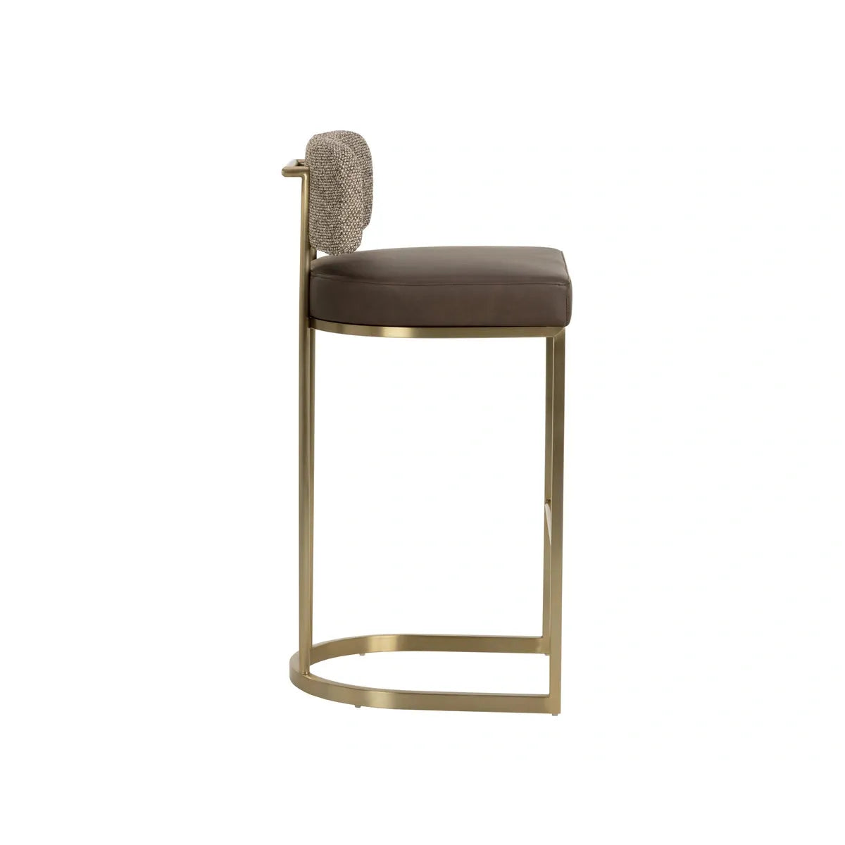 Sunpan Larissa Barstool, Eglinton Espresso