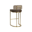 Sunpan Larissa Barstool, Eglinton Espresso