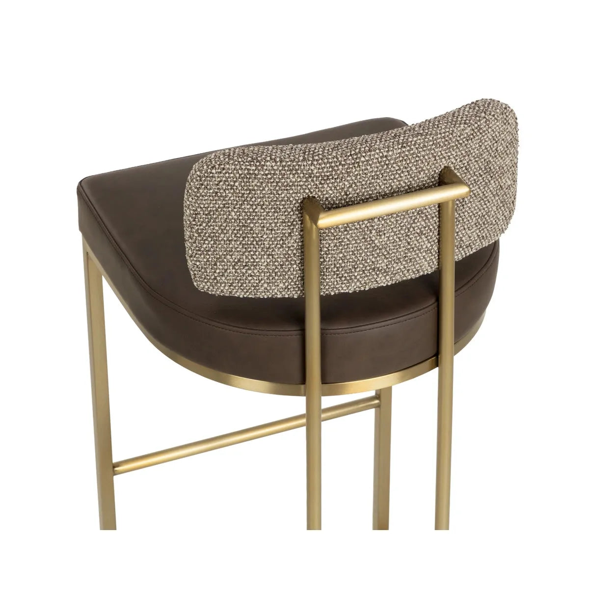 Sunpan Larissa Barstool, Eglinton Espresso