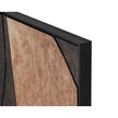 Sunpan Rustic Nuance Black Floater Frame