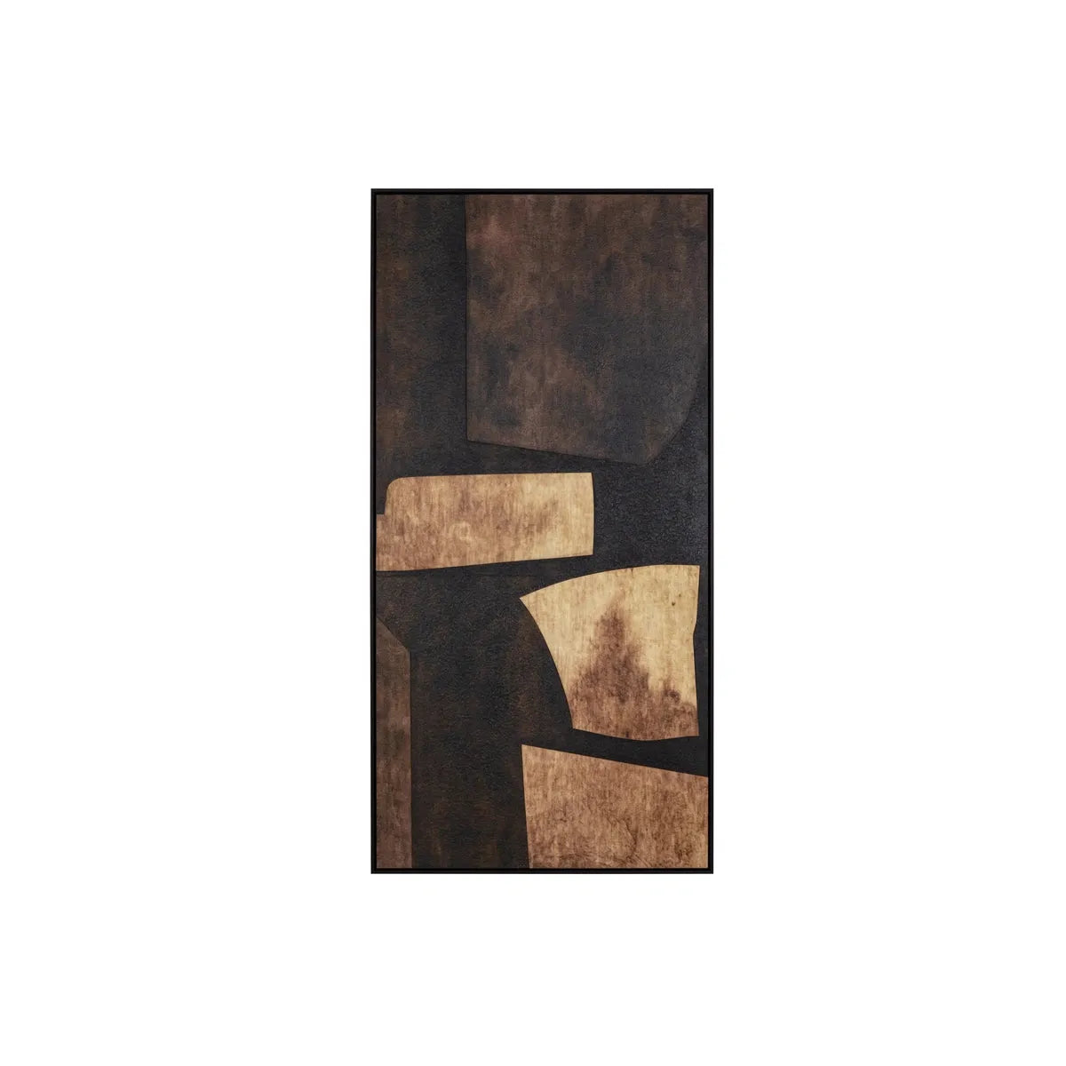 Sunpan Rustic Nuance Black Floater Frame