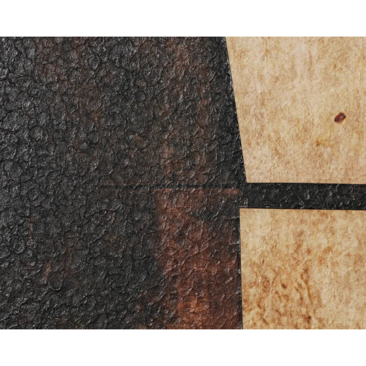 Sunpan Rustic Nuance Black Floater Frame
