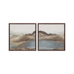 Sunpan Cordillera Brown Floater Frame