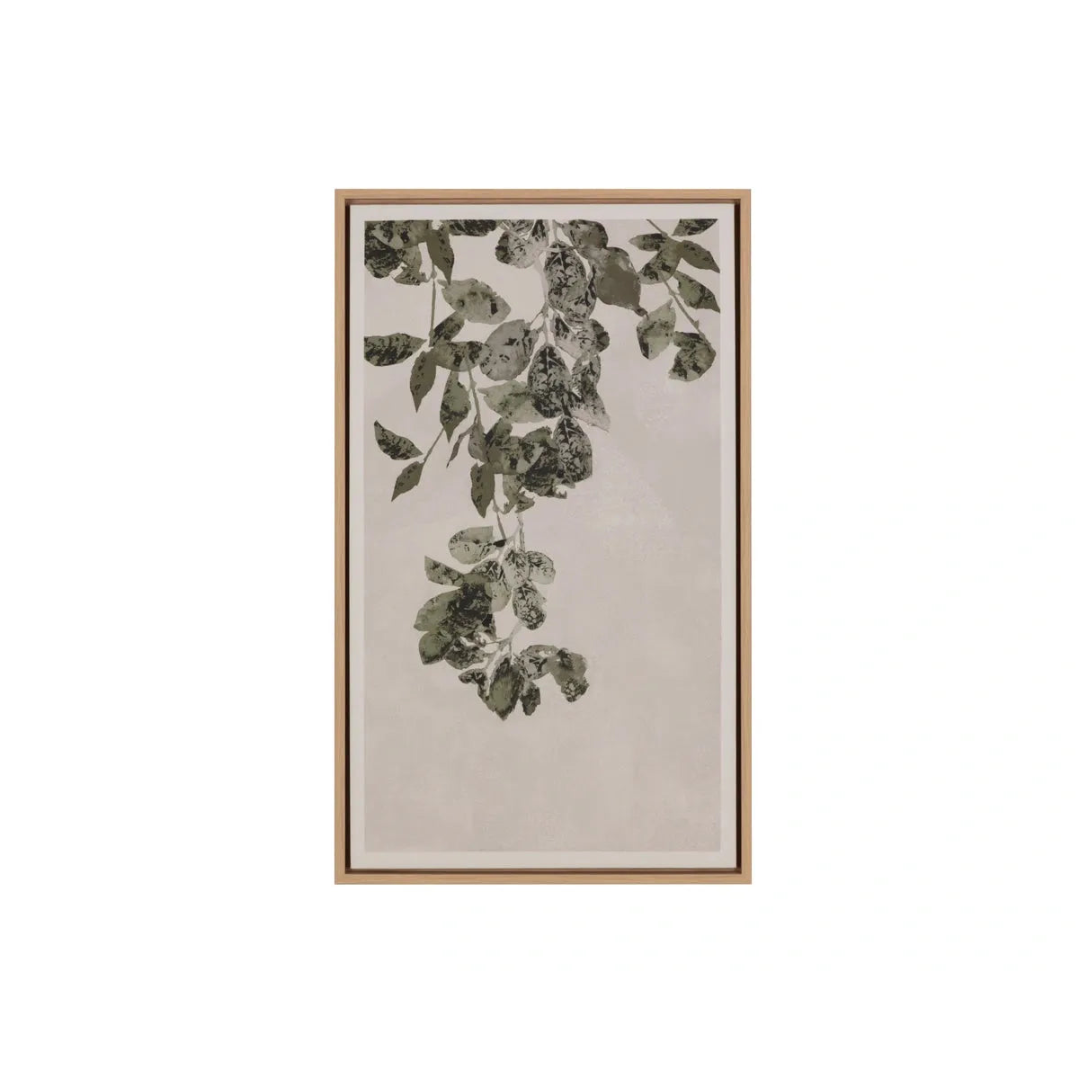 Sunpan Botanical Study Natural Floater Frame