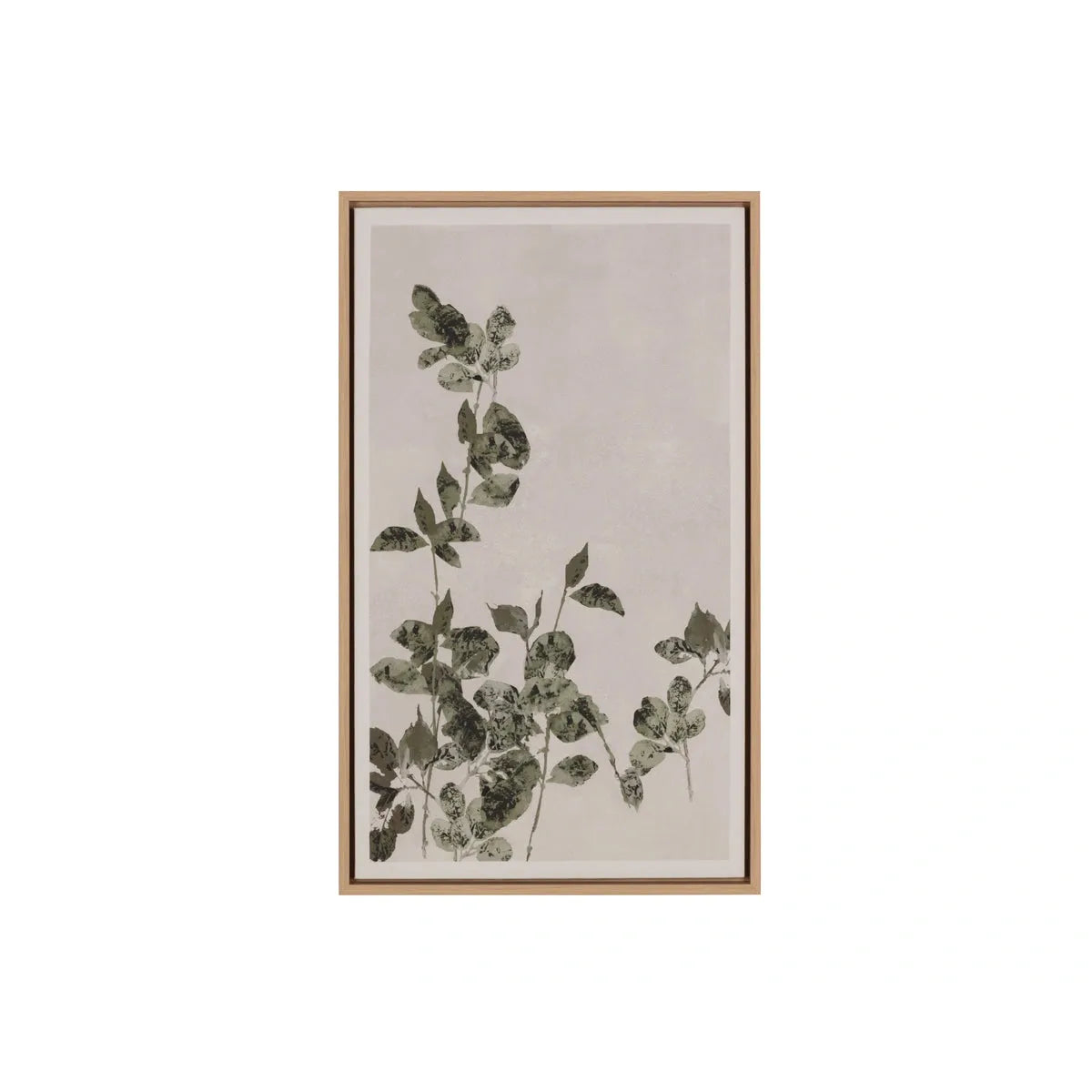 Sunpan Botanical Study Natural Floater Frame