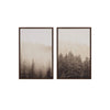 Sunpan Mistwood Brown Floater Frame