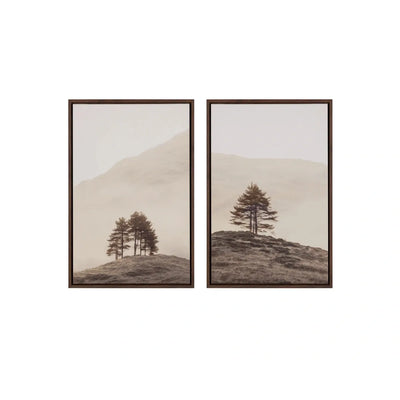 Sunpan Together Alone Brown Floater Frame