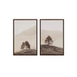 Sunpan Together Alone Brown Floater Frame