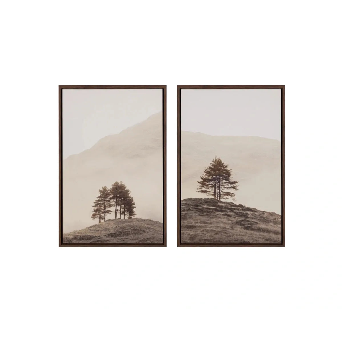 Sunpan Together Alone Brown Floater Frame