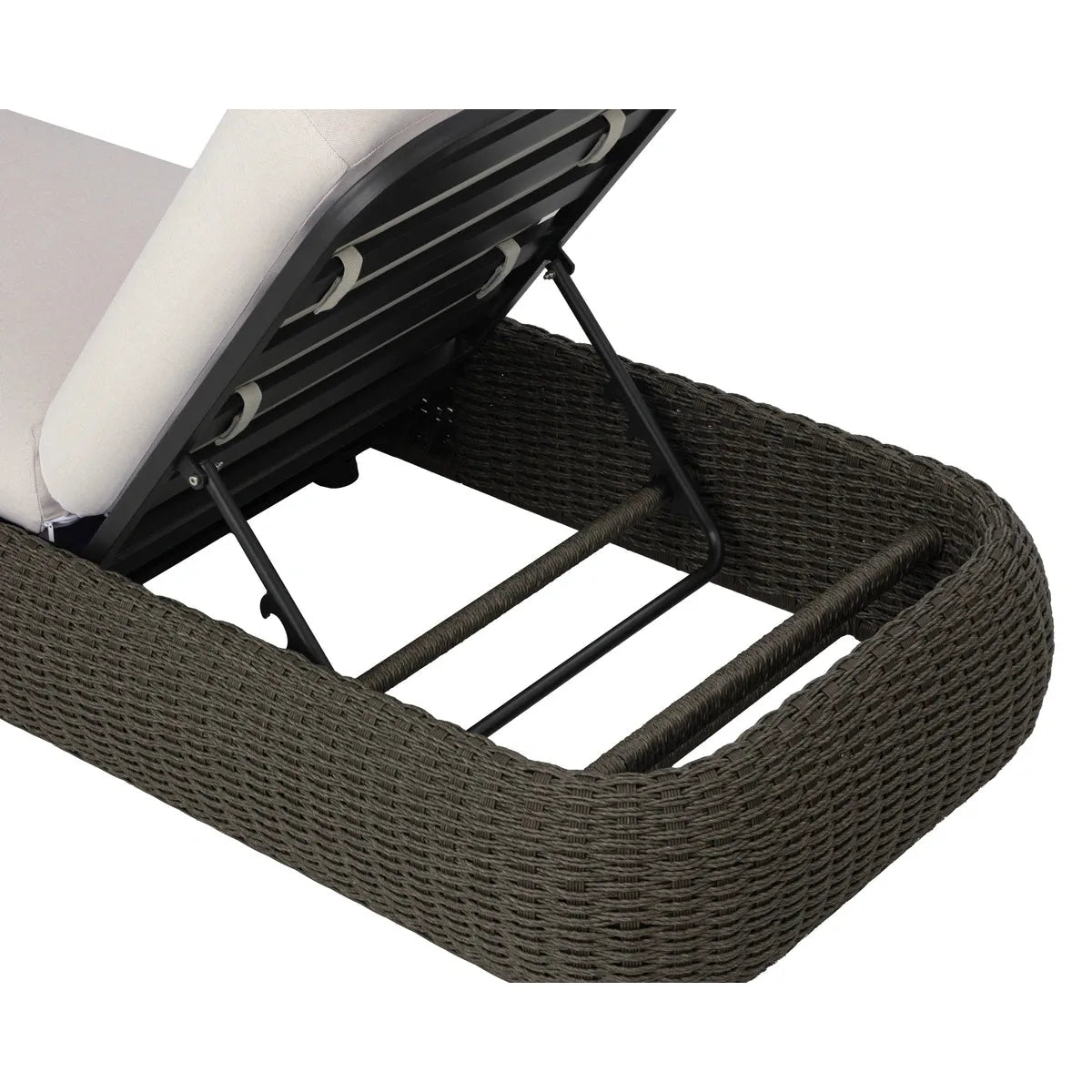Sunpan Barcelona Grey Lounger