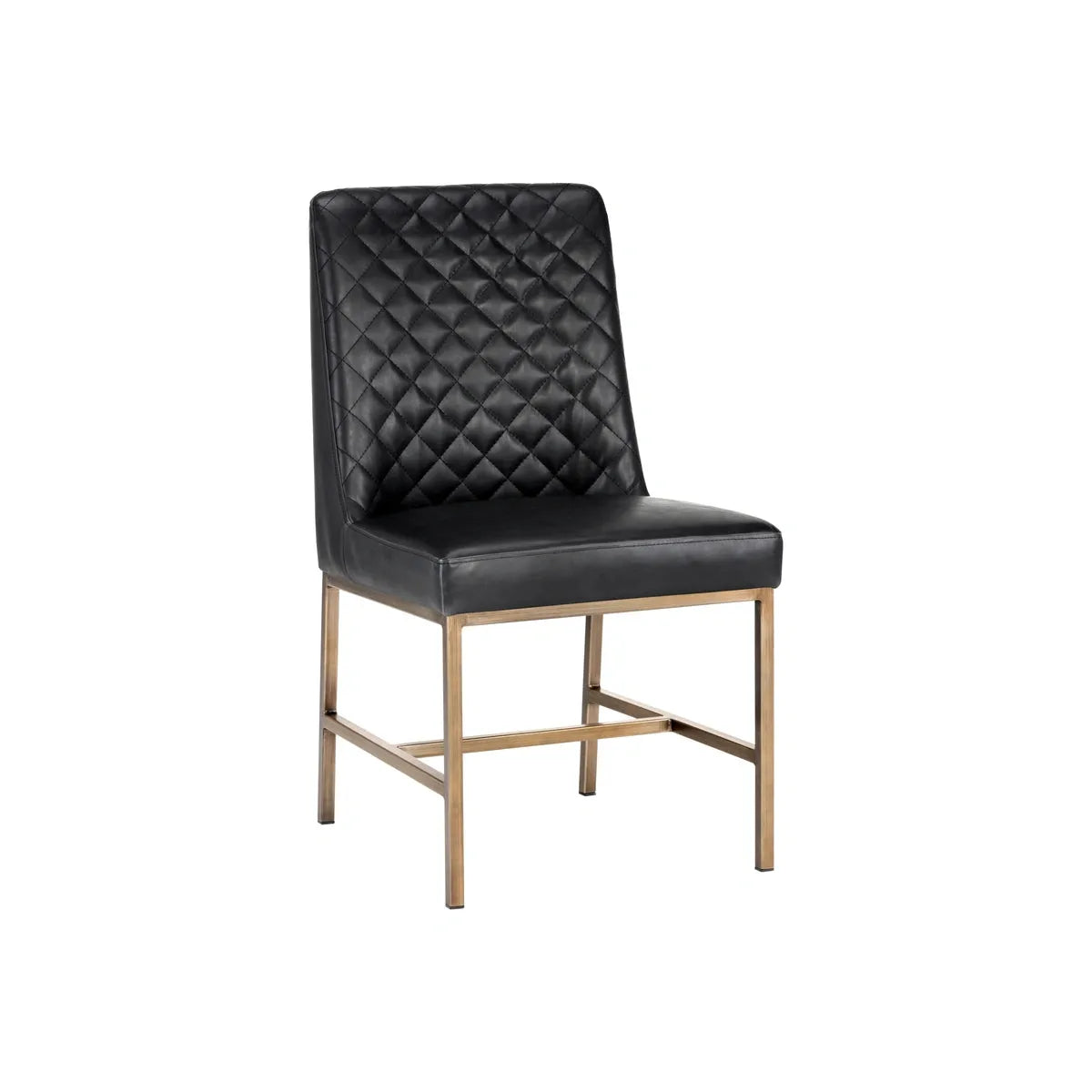 Sunpan Leighland Black Dining Chair