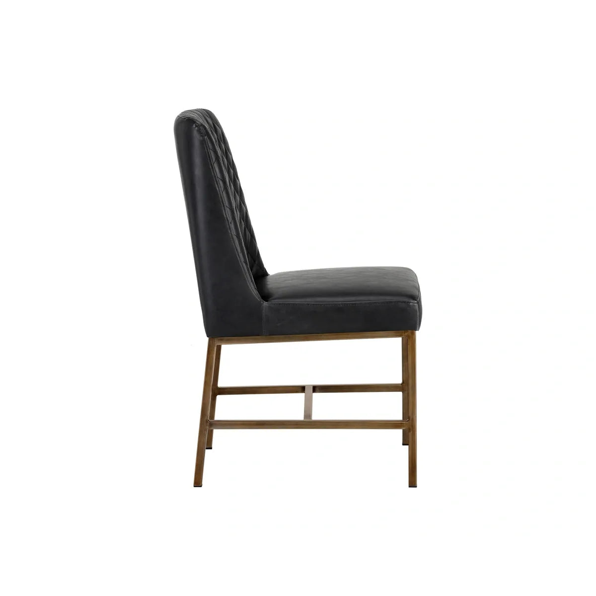 Sunpan Leighland Black Dining Chair