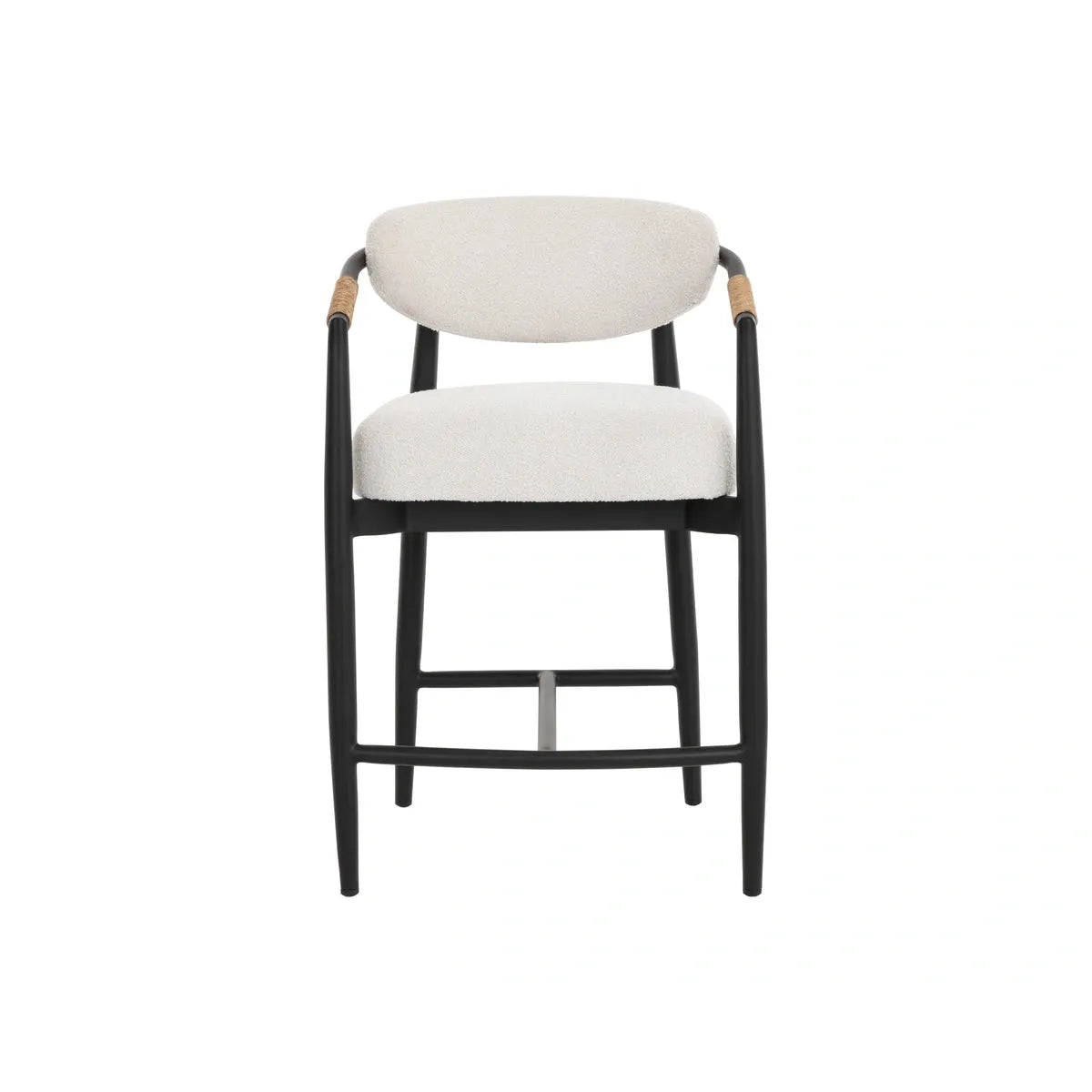 Sunpan Marita Cream Counter Stool