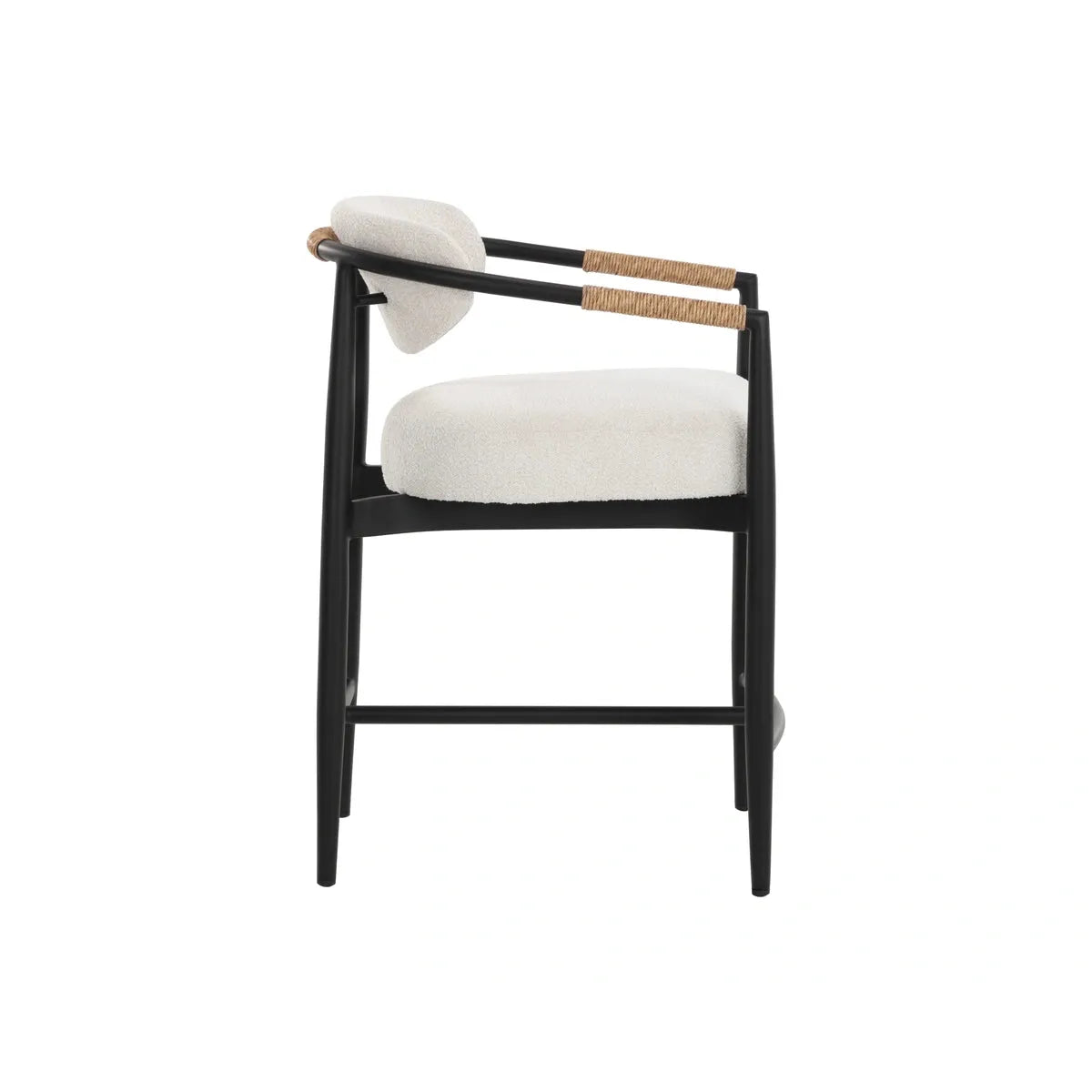 Sunpan Marita Cream Counter Stool