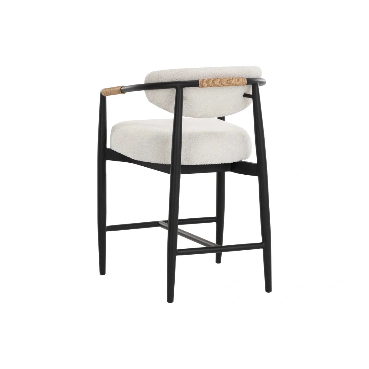 Sunpan Marita Cream Counter Stool
