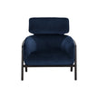 Sunpan Maximus Blue Lounge Chair