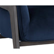 Sunpan Maximus Blue Lounge Chair