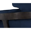 Sunpan Maximus Blue Lounge Chair