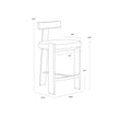 Sunpan Titan Cream Counter Stool